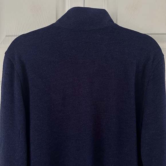 Robert Graham Eggleston 1/4 Zip Pullover Purple Blue Men’s Size Medium NWT - Picture 11 of 13